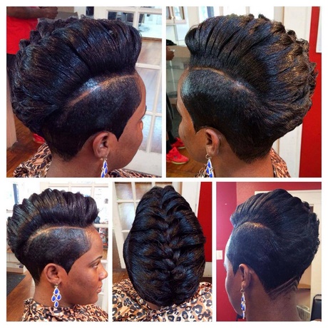 Coiffure femme africaine tissage