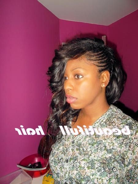 Coiffure femme africaine tissage