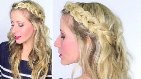 Coiffure tresse bandeau