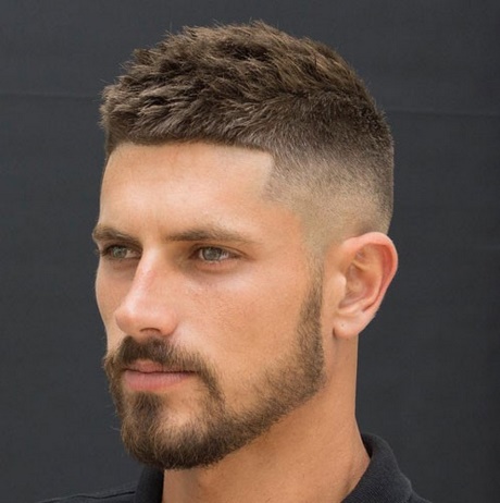 Dégradé cheveux homme court