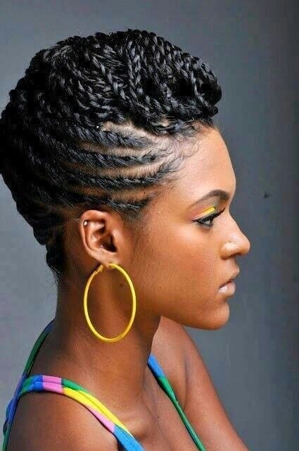 Idée coiffure afro tresse