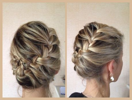 Cheveux court chignon