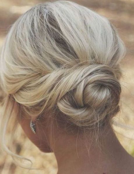 Cheveux long chignon