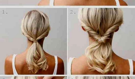 Chignon cheveux courts et fins