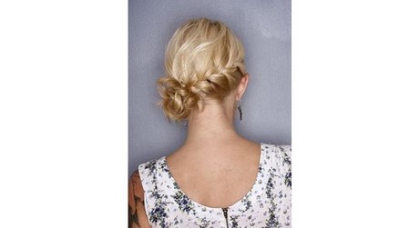 Chignon cheveux mi long tuto