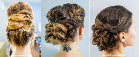 Chignon cheveux tres fins