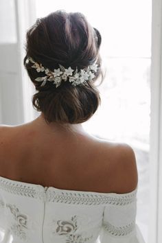 Chignon elegant mariage