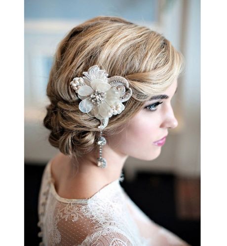 Chignon vintage mariage