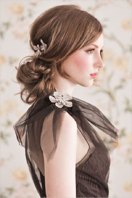 Coiffure mariée vintage