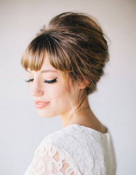 Coiffure mariée vintage