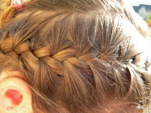 Coiffure petite fille pour noel