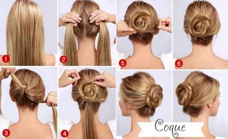 Coiffure simple a realiser