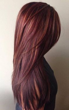 Dégradé couleur cheveux long