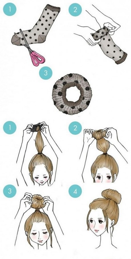 Donut cheveux court