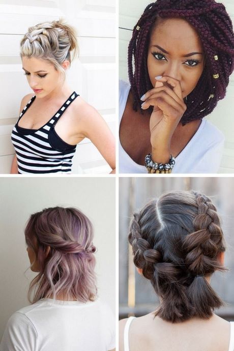 Faire des tresses sur cheveux courts