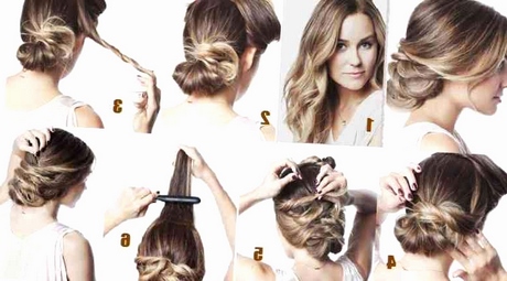 Tuto coiffure cheveux mi long attaché