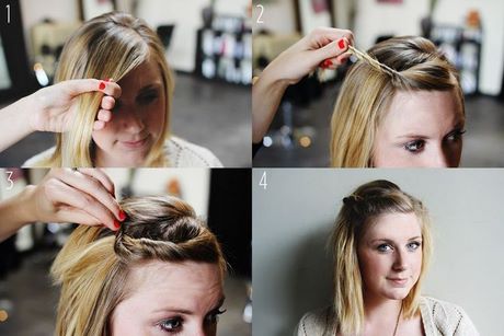 Tuto coiffure cheveux tres court