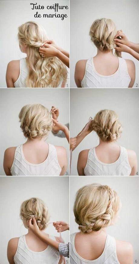 Tuto coiffure mariage