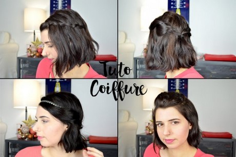 Tuto coiffure pour cheveux court