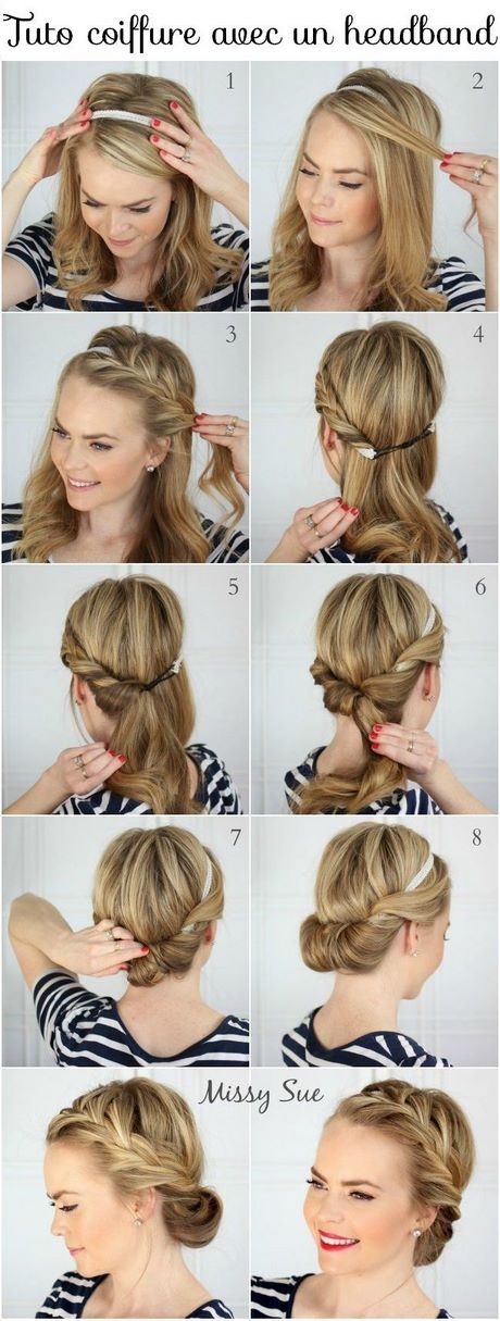 Tuto coiffure pour cheveux court