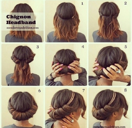 Tuto coiffure pour cheveux court