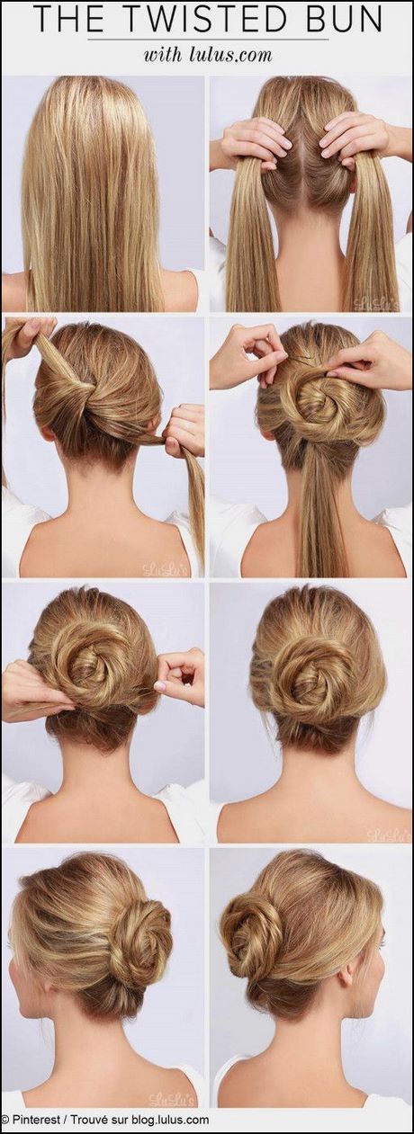 Tuto coiffure soirée