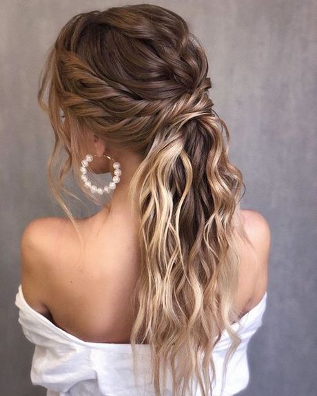 Coiffure mariée 2021 cheveux long