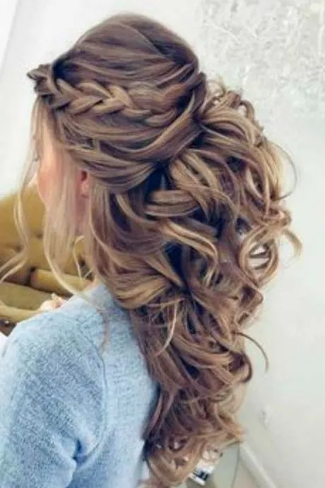 Coiffure mariage cheveux long 2023