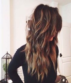 Cheveux long couleur