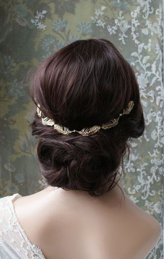 Chignon bas headband