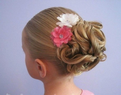 Chignon fille mariage