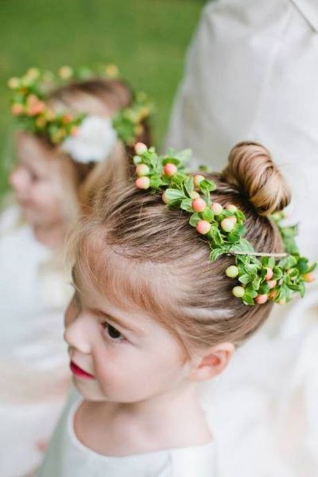 Chignon jeune fille