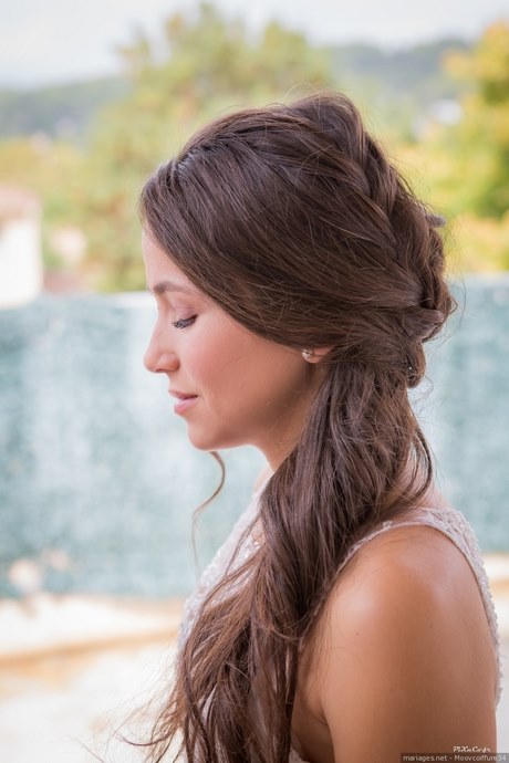 Chignon mariage coté