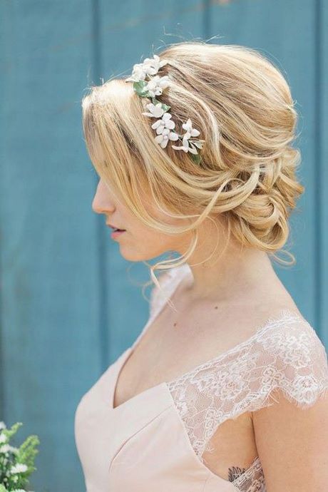 Chignon mariage headband