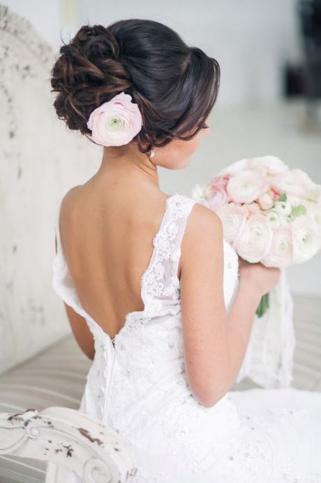 Chignon mariage princesse