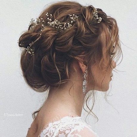 Chignon mariage romantique