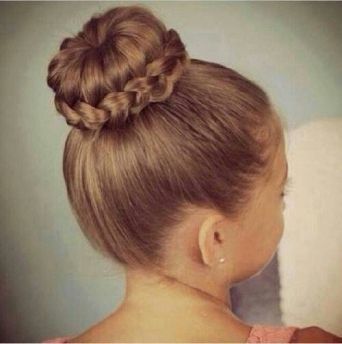 Chignon pour fille de 10 ans