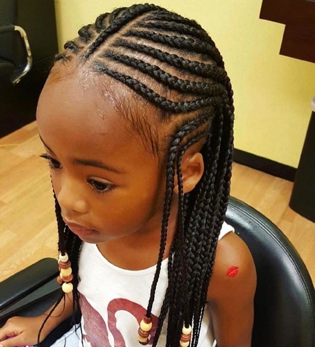 Coiffure africaine pour petite fille