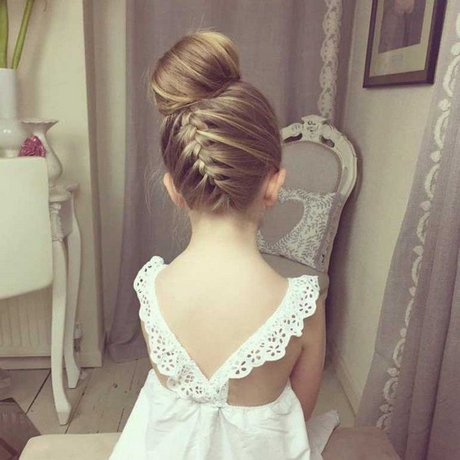 Coiffure bapteme fille