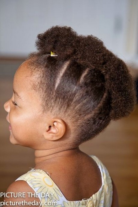 Coiffure cheveux court pour petite fille