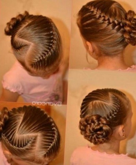 Coiffure enfant cheveux mi long