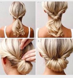 Coiffure femme simple