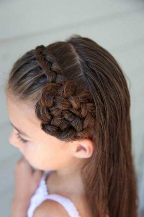 Coiffure fille bapteme