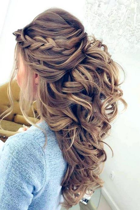 Coiffure invitée mariage cheveux longs