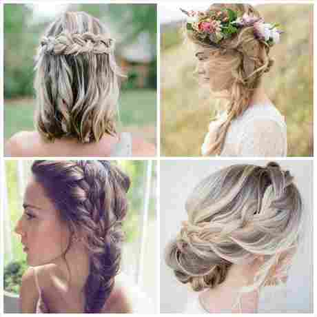 Coiffure mariage boucle et tresse