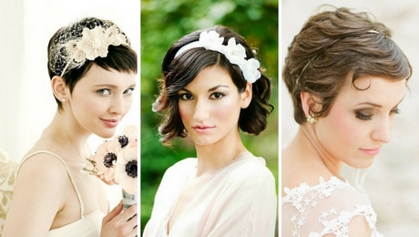 Coiffure mariage coupe courte