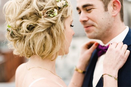 Coiffure mariage femme cheveux courts