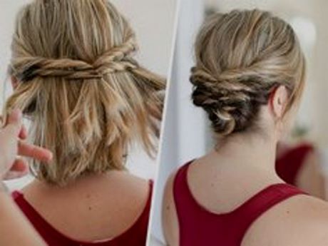 Coiffure mariage sur cheveux court