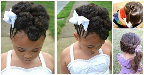 Coiffure petite fille black