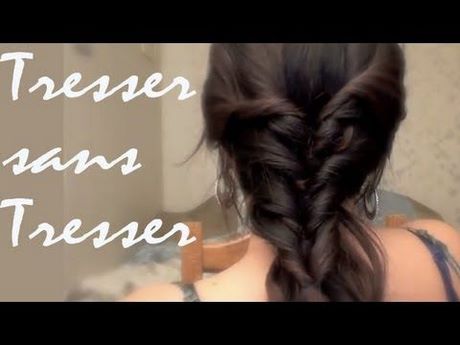 Coiffure sans tresse